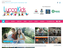 Tablet Screenshot of luccakids.com